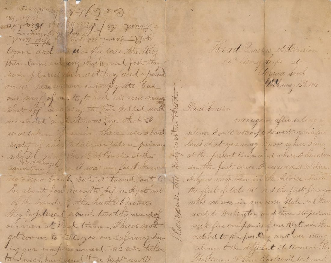 Shenandoah Valley: Officer, Twice POW & Escaped (1 of 18)