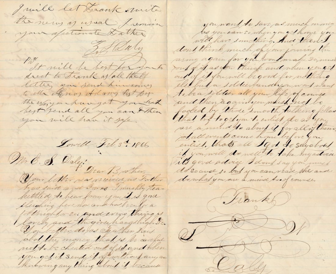 1863 Lt. Benjamin T. Wright - Fort Wagner, letters - 12