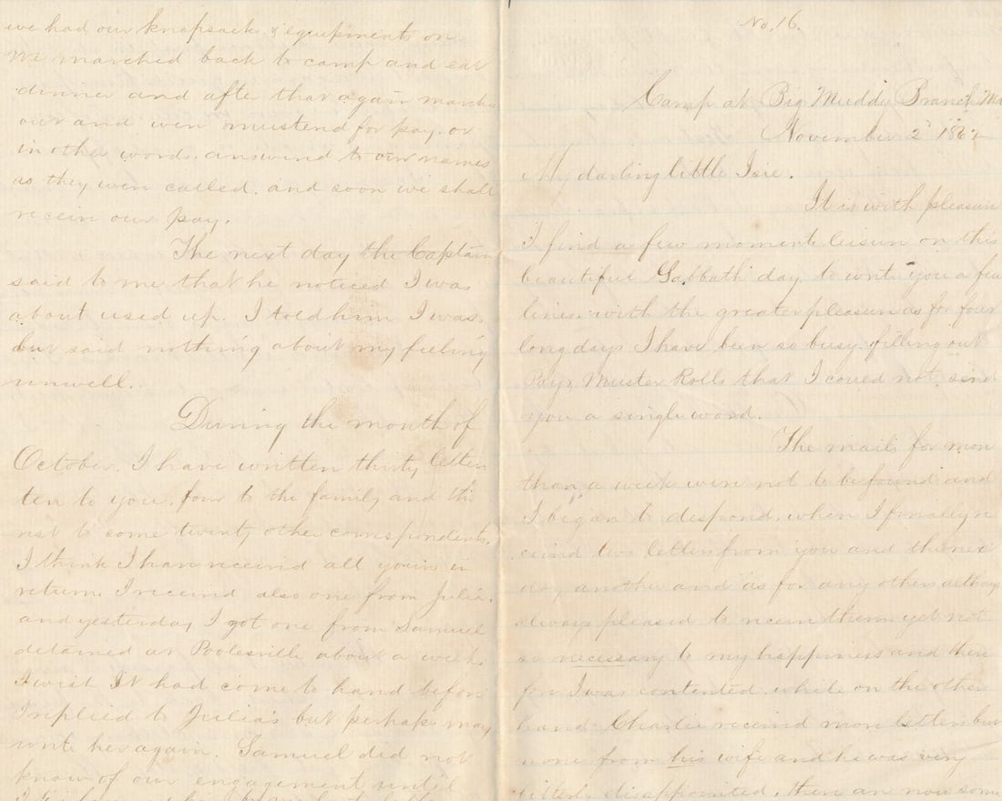 John H. Blackman MA 12th Infantry KIA letter, etc. (1 of 15)