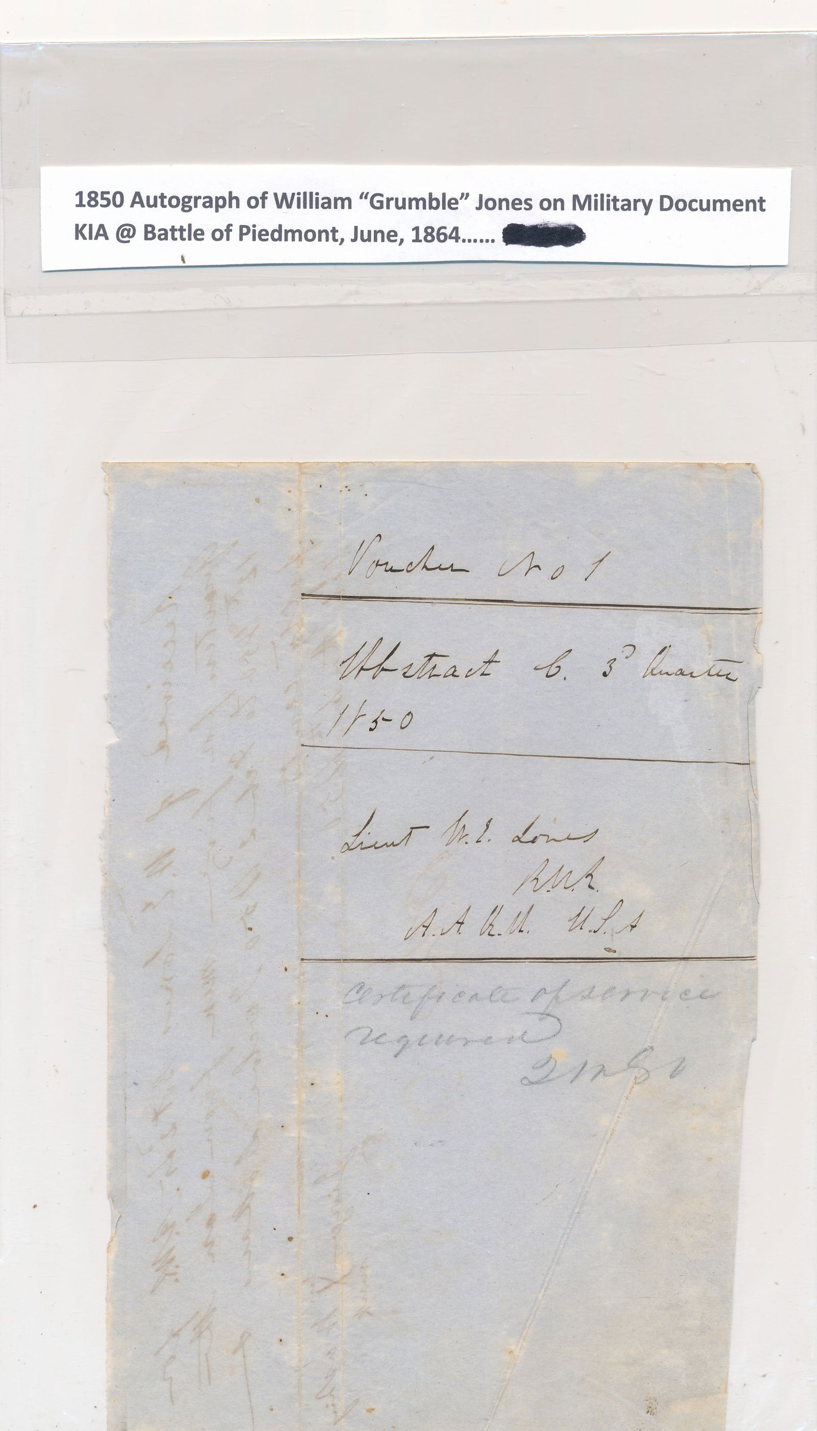 Maj Gen John Logan & William "Grumble" Jones (1 of 9)