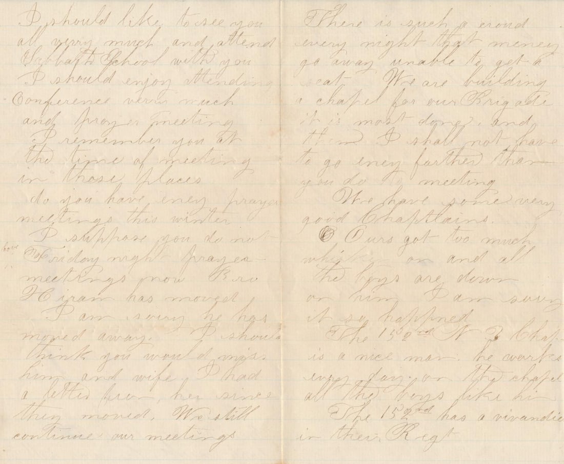Letters from Chaplains: Post-war Confederate, etc. - 12