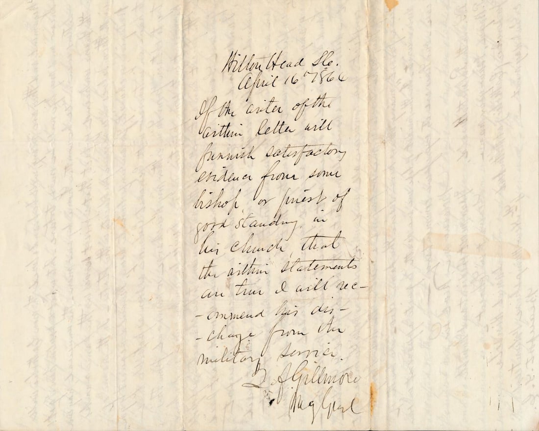 Letters from Chaplains: Post-war Confederate, etc. - 20