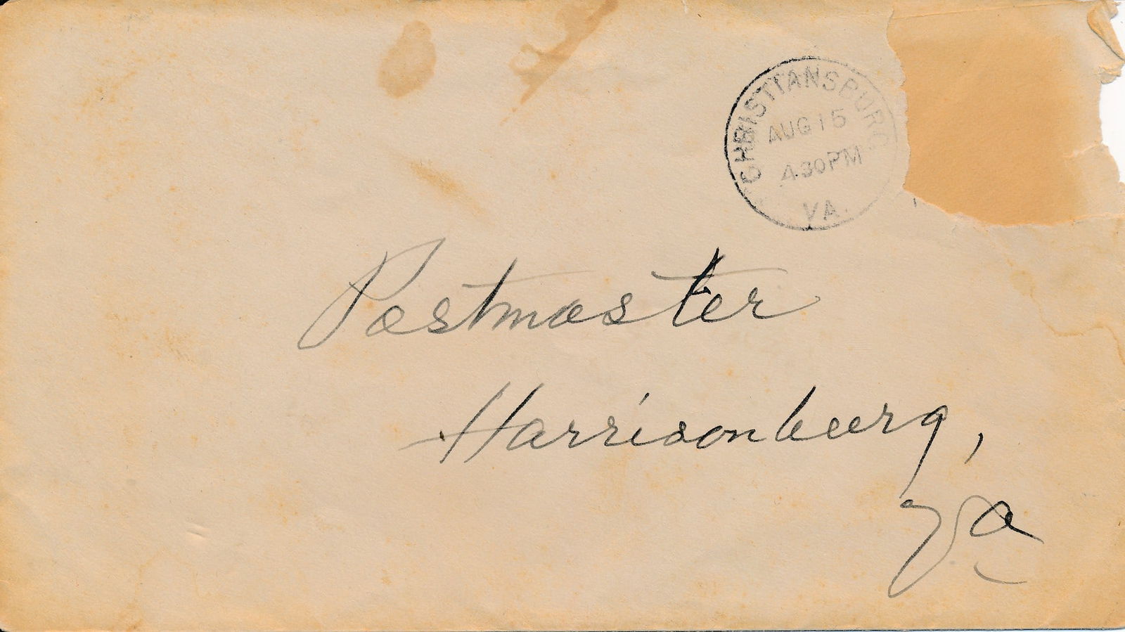 Post-Civil War letters - 10