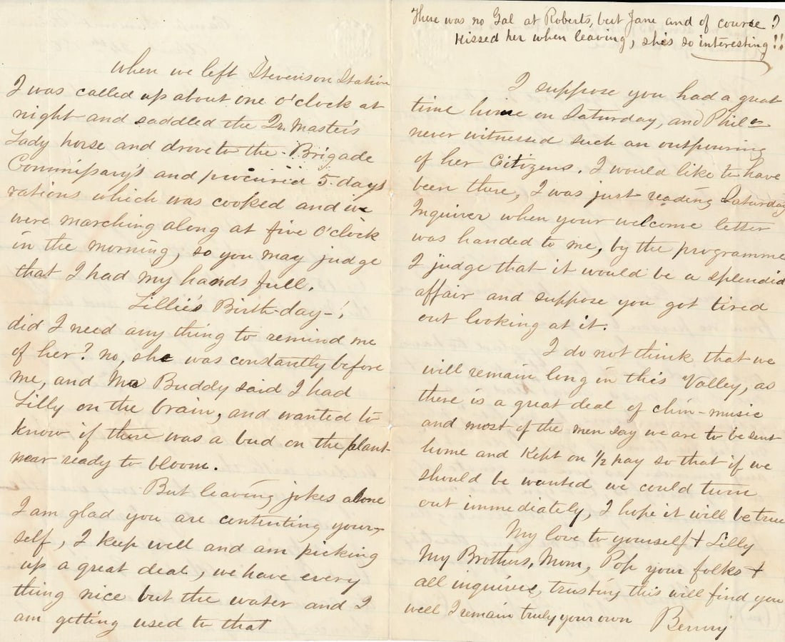 Post-Civil War letters - 15