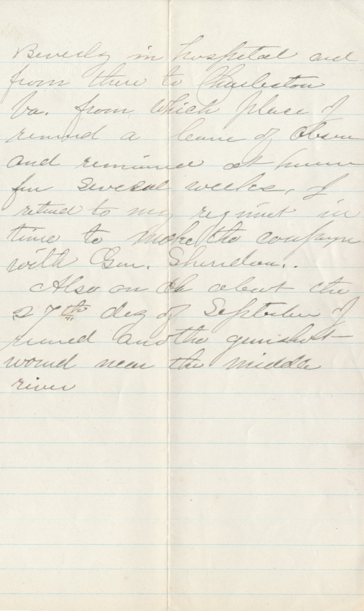 Post-Civil War letters - 20