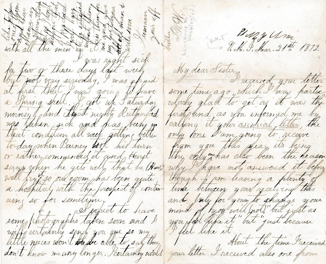Post-Civil War letters - 6