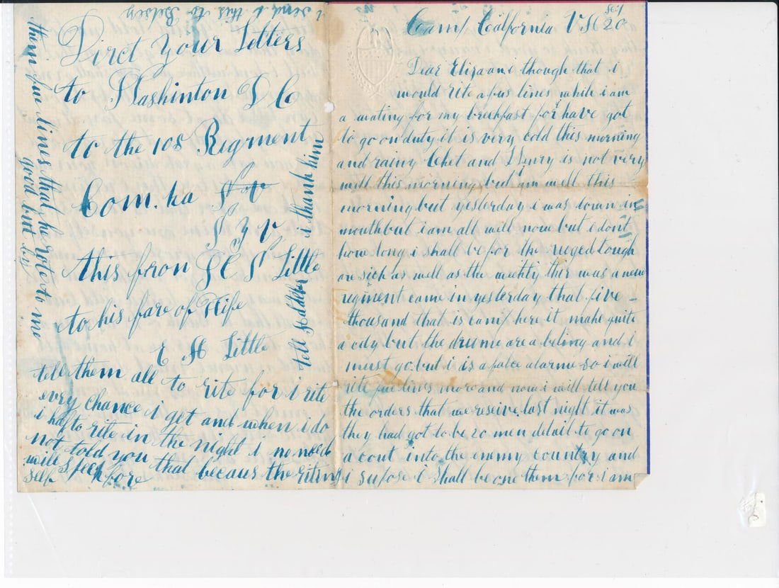 SC Little Letters on Patriotic Stationary (1 of 6)