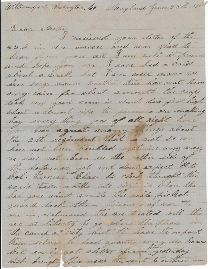 Samuel Bowman Field & Staff Pennsylvania 8th Inf. (1 of 8)