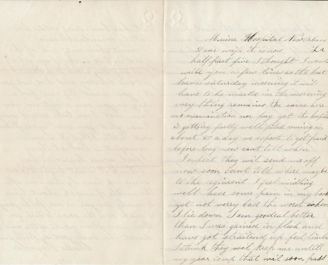 Charles Reynolds NY 2nd Veteran Cavalry Letters (1 of 12)