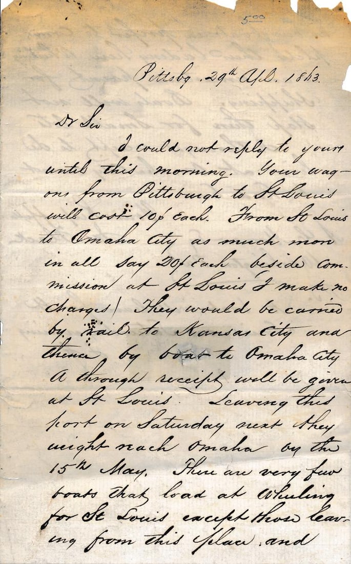 PA Letter to Parents of Soldier KIA, Fredericksburg (1 of 14)