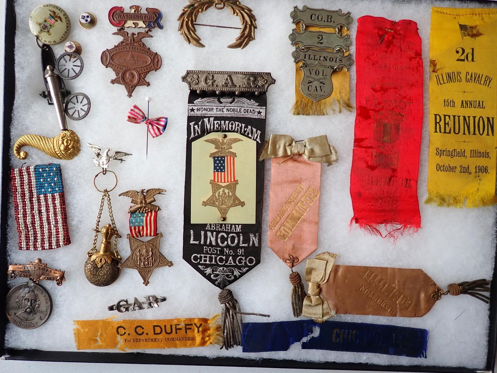 1st Sergeant Walter Trott, 2nd Ill. Cav GAR mem. (1 of 9)