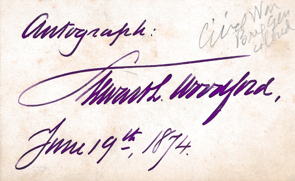 1868 Wisc. GAR program William E. Strong & others - 10