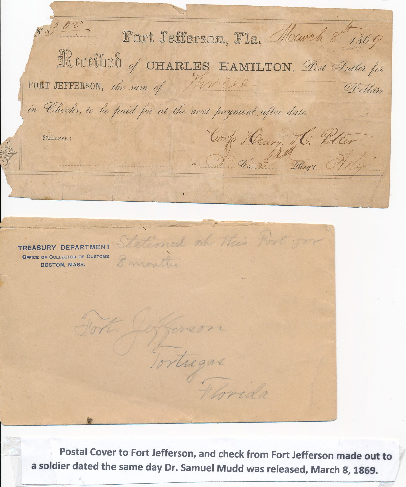 Florida Covers, NYS Reunion Ribbon 47th Regiment (1 of 11)