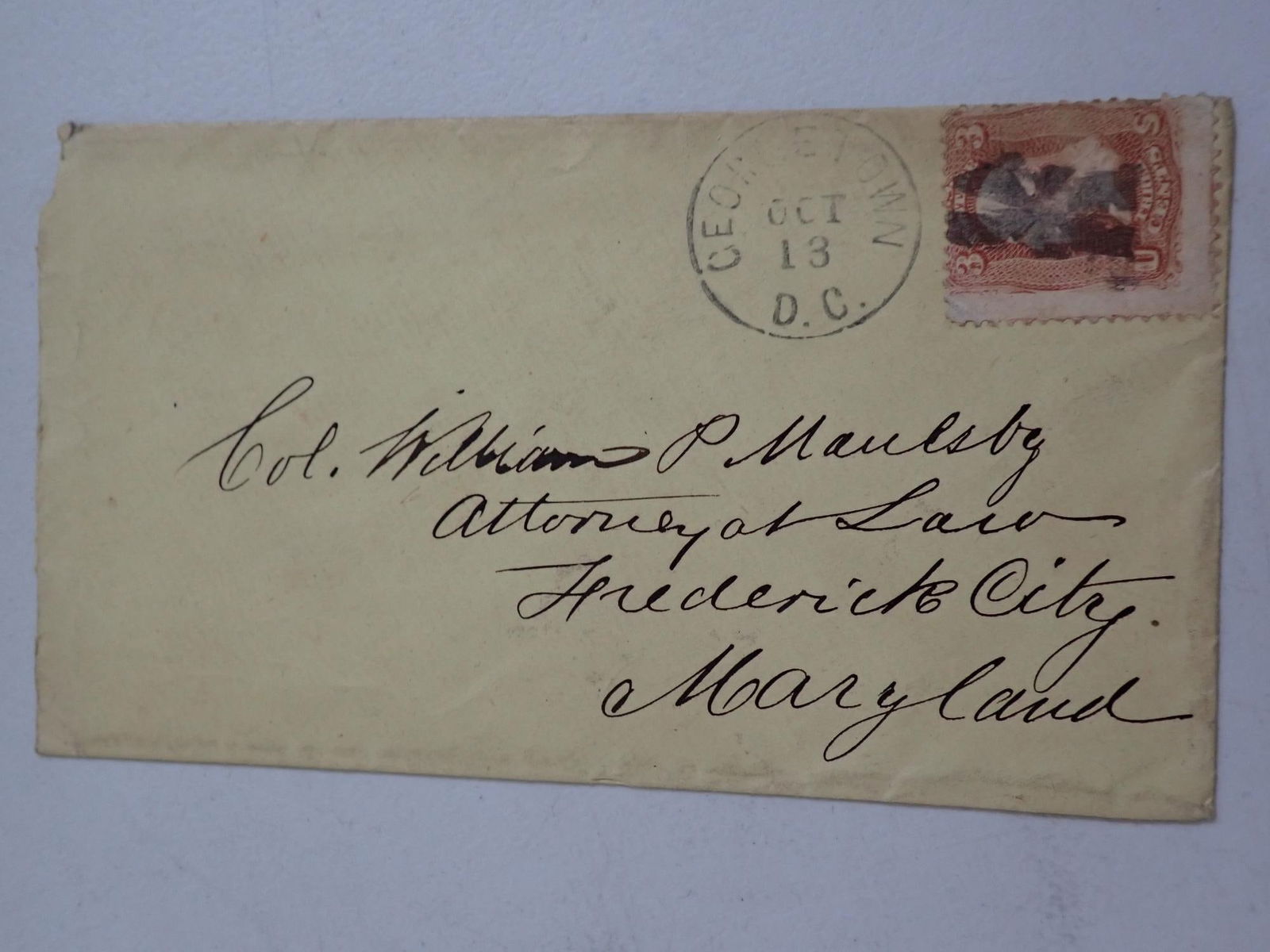 William C. Weeks MI 5th Cavalry, etc. postal covers - 17