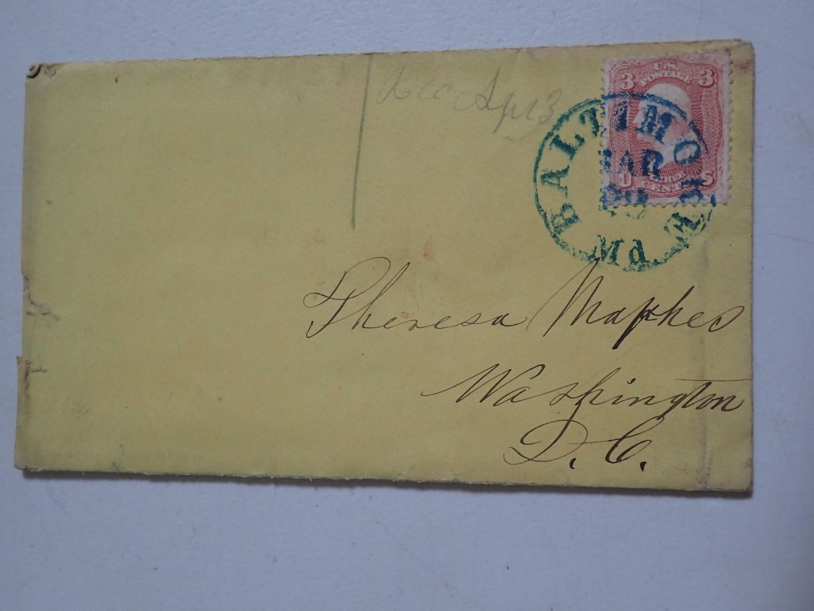 William C. Weeks MI 5th Cavalry, etc. postal covers - 6