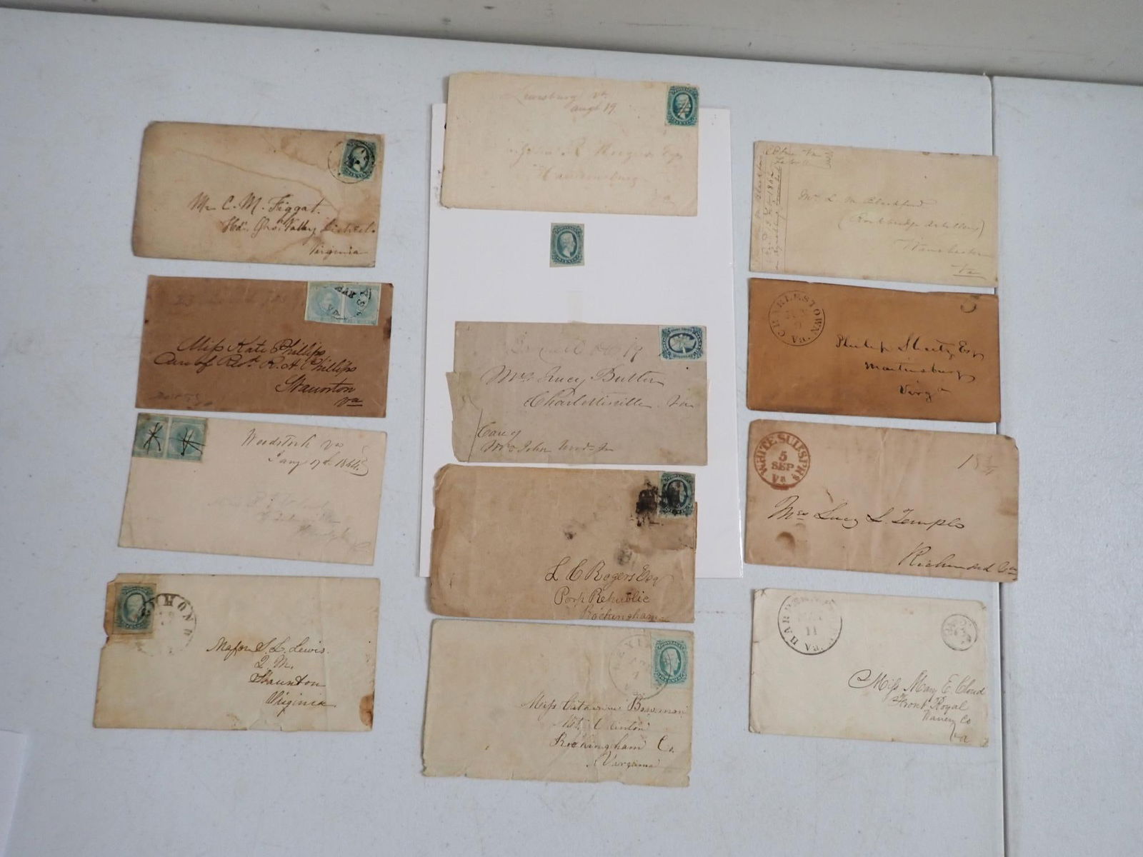 Pvt. Charles Miles Figgatt VA 1st Cav, CSA covers (1 of 16)