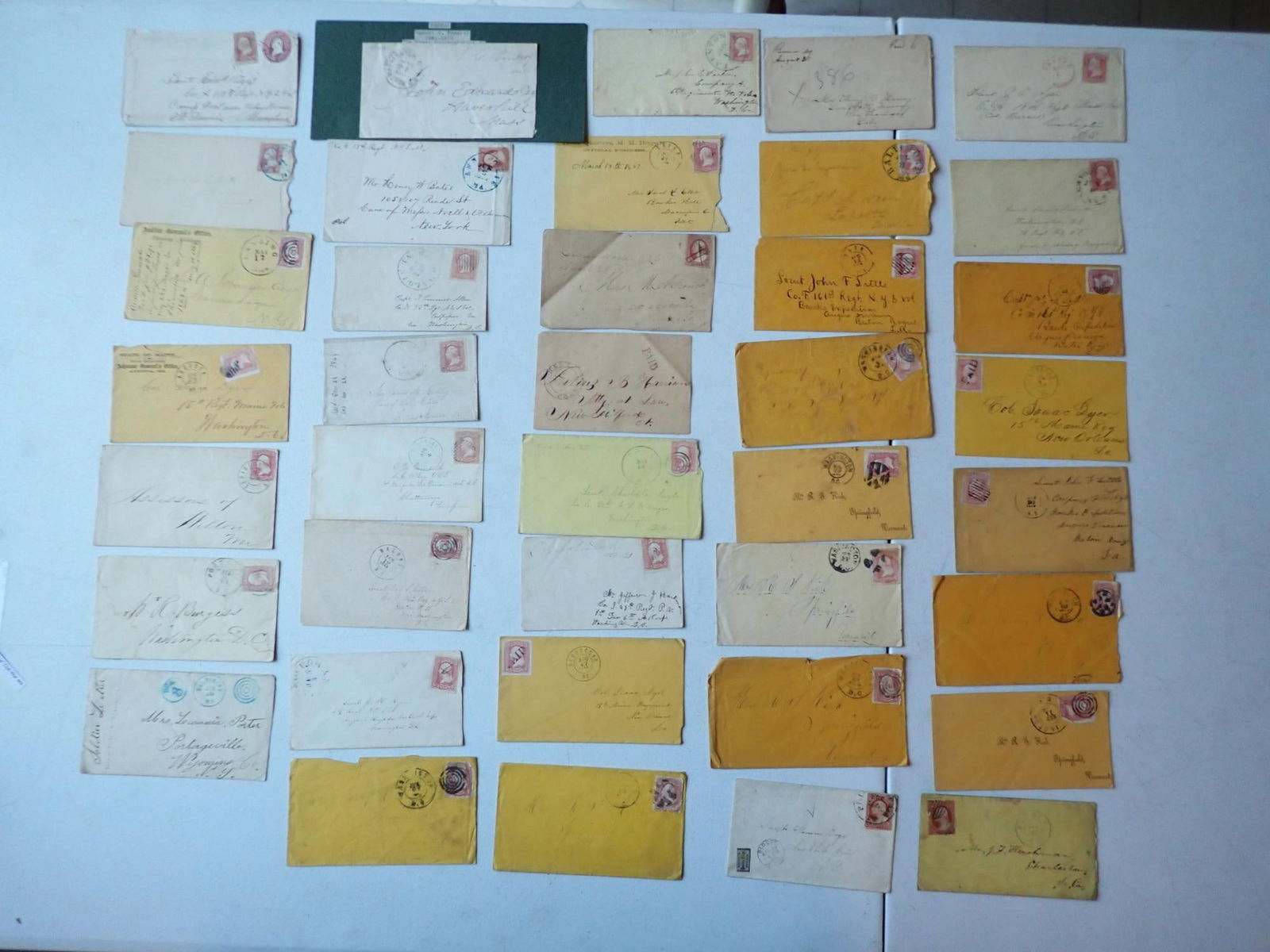 40 Civil War era Postal Covers (1 of 18)