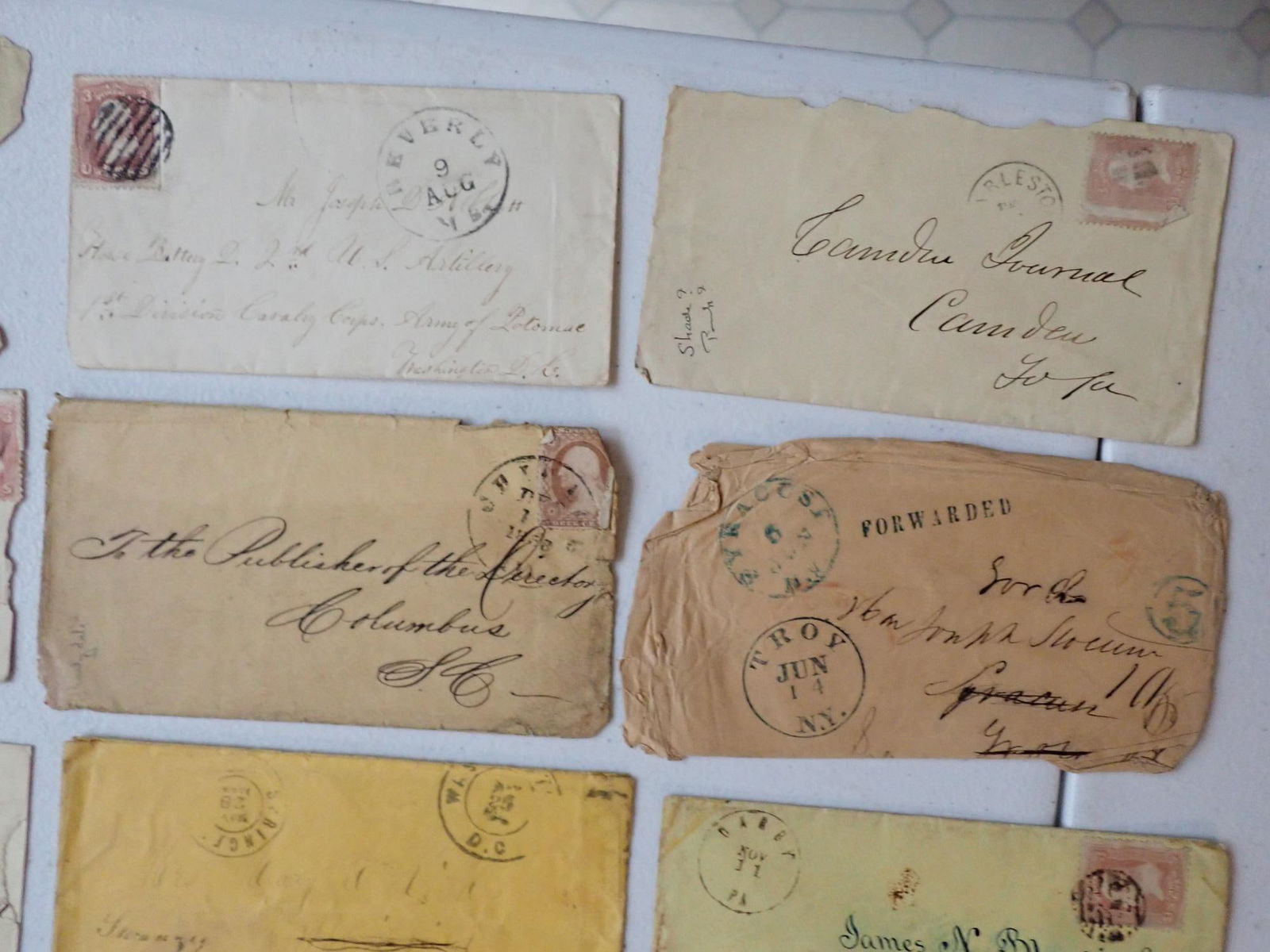 23rd Army Corps, "U.S. Colored Troops", Covers - 13