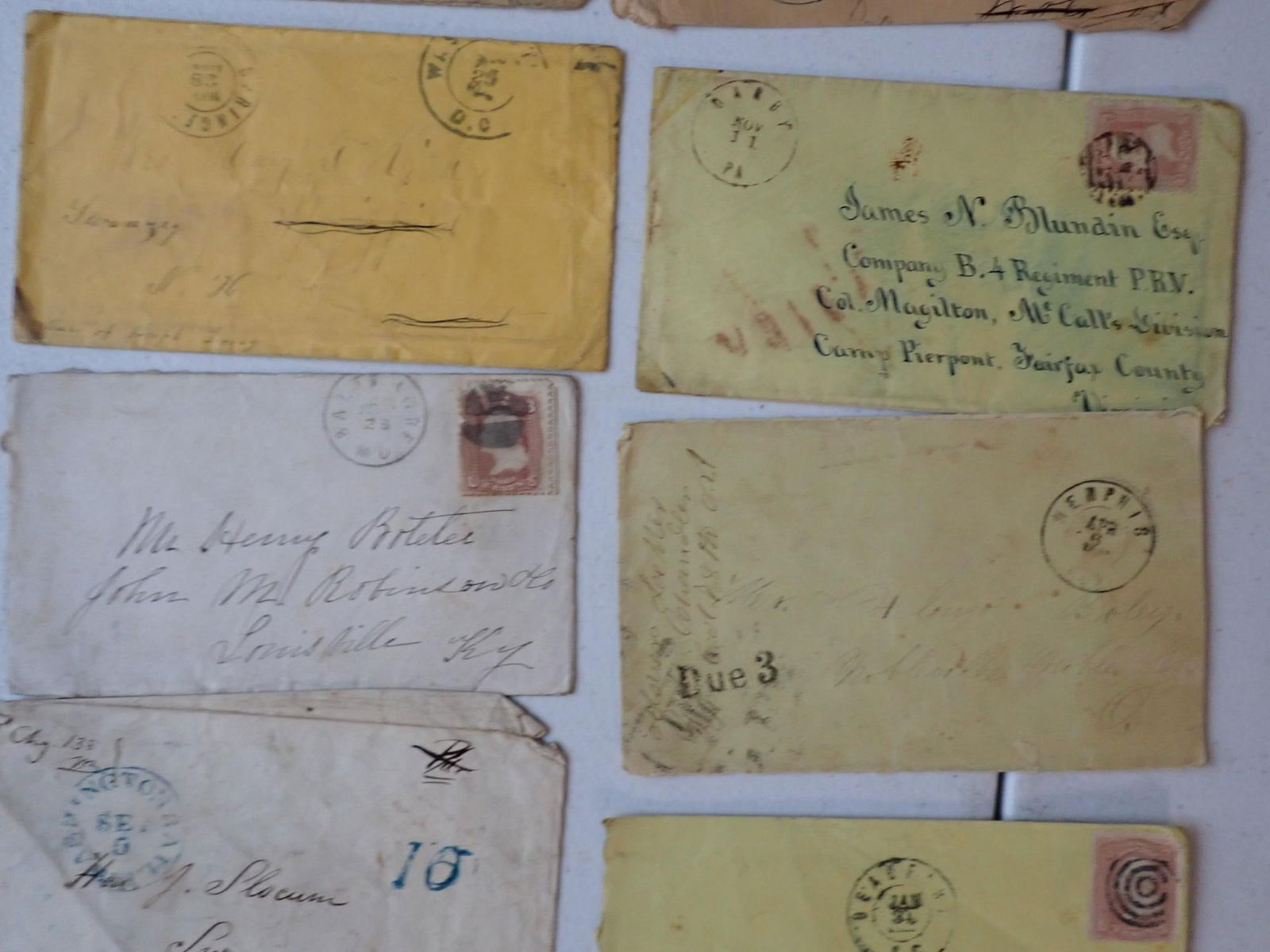 23rd Army Corps, "U.S. Colored Troops", Covers - 14