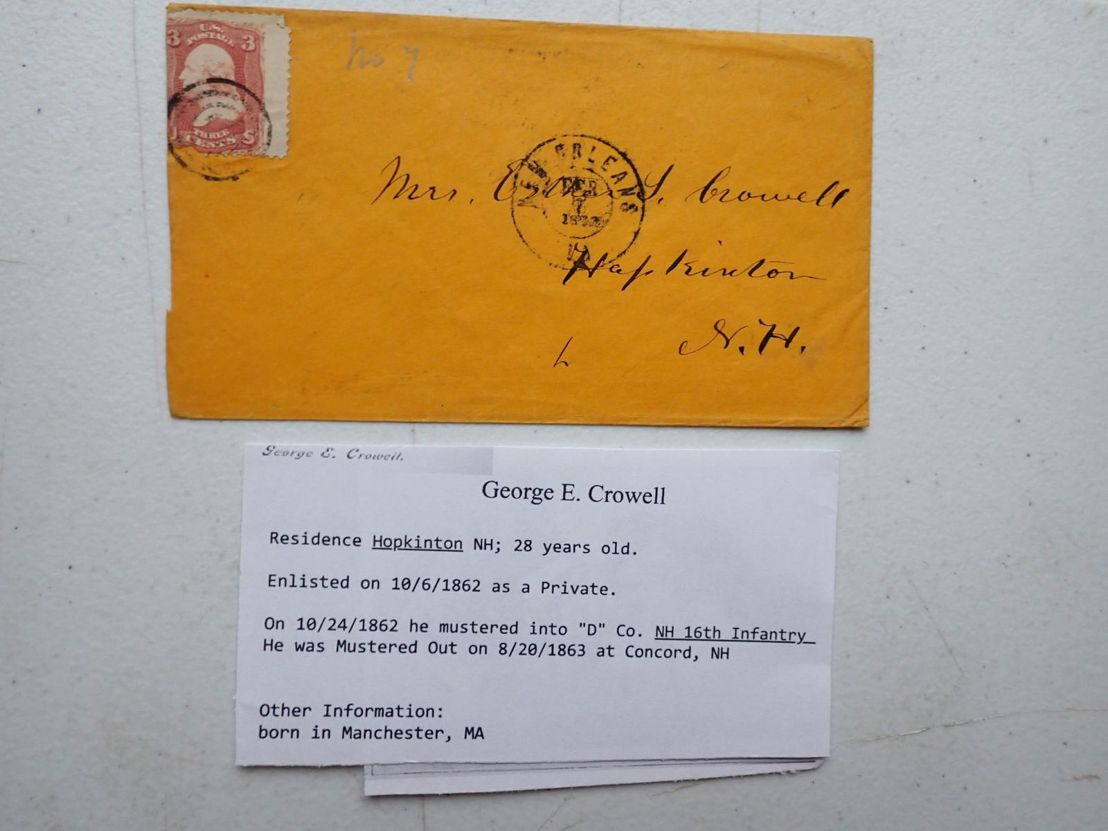 23rd Army Corps, "U.S. Colored Troops", Covers - 5