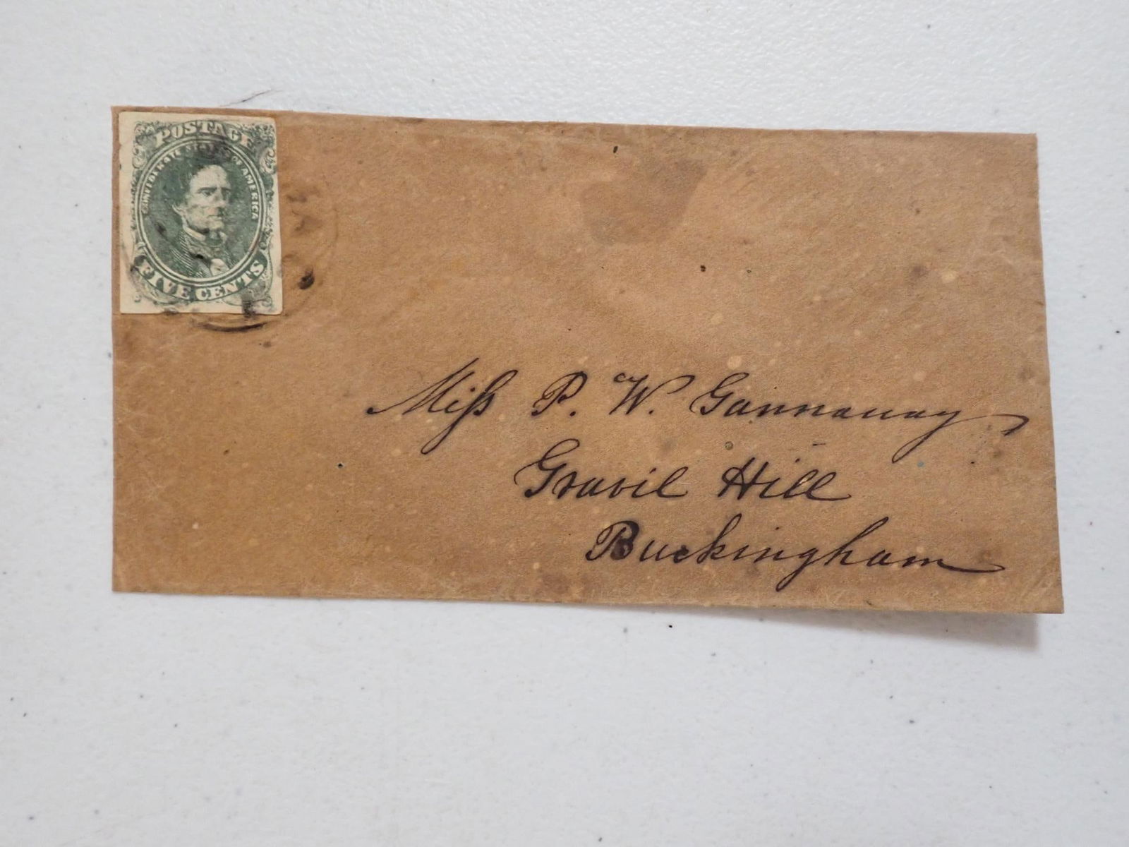 Virginia Confederate postal covers - 3