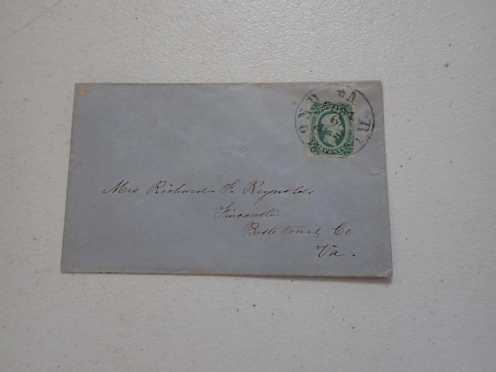 Virginia Confederate postal covers - 5