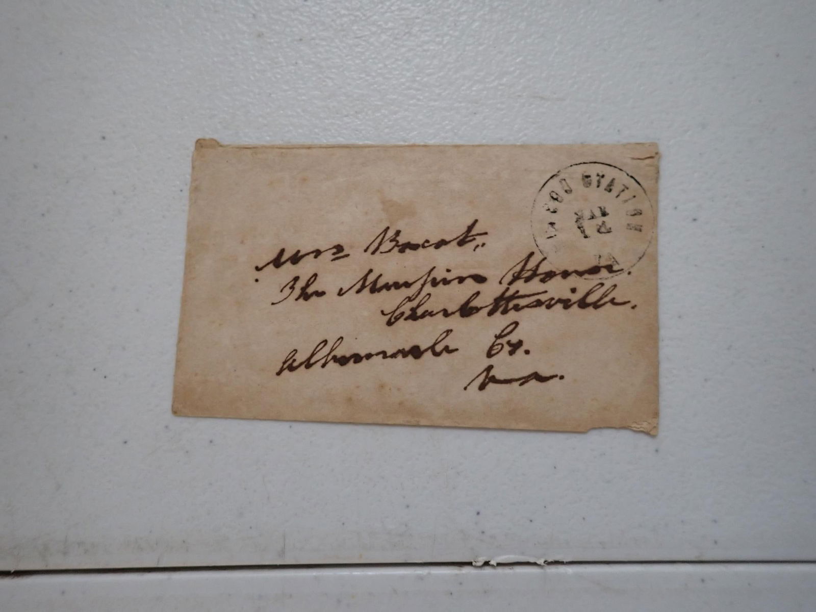 Virginia Confederate postal covers - 17