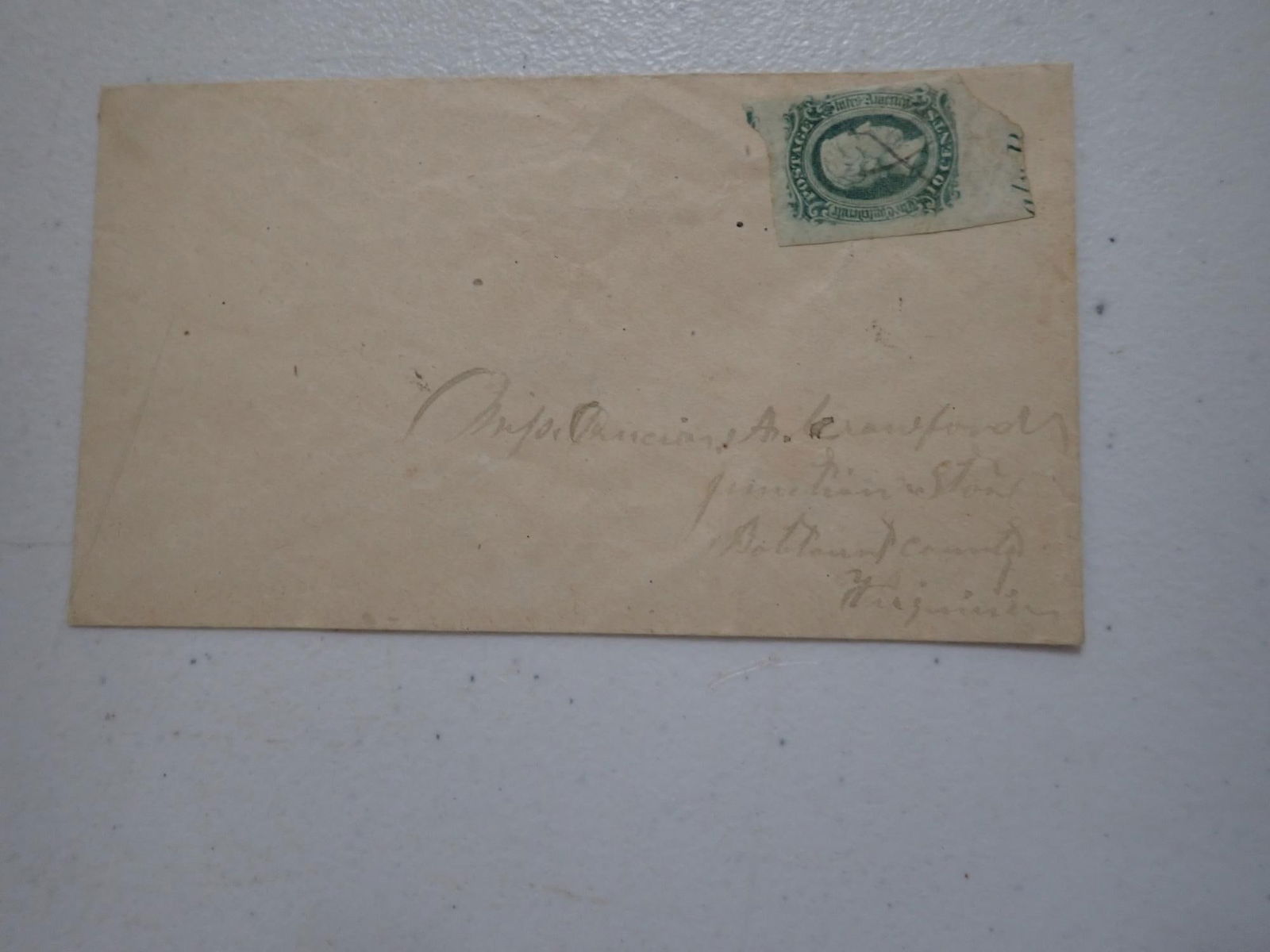 Virginia Confederate postal covers - 3