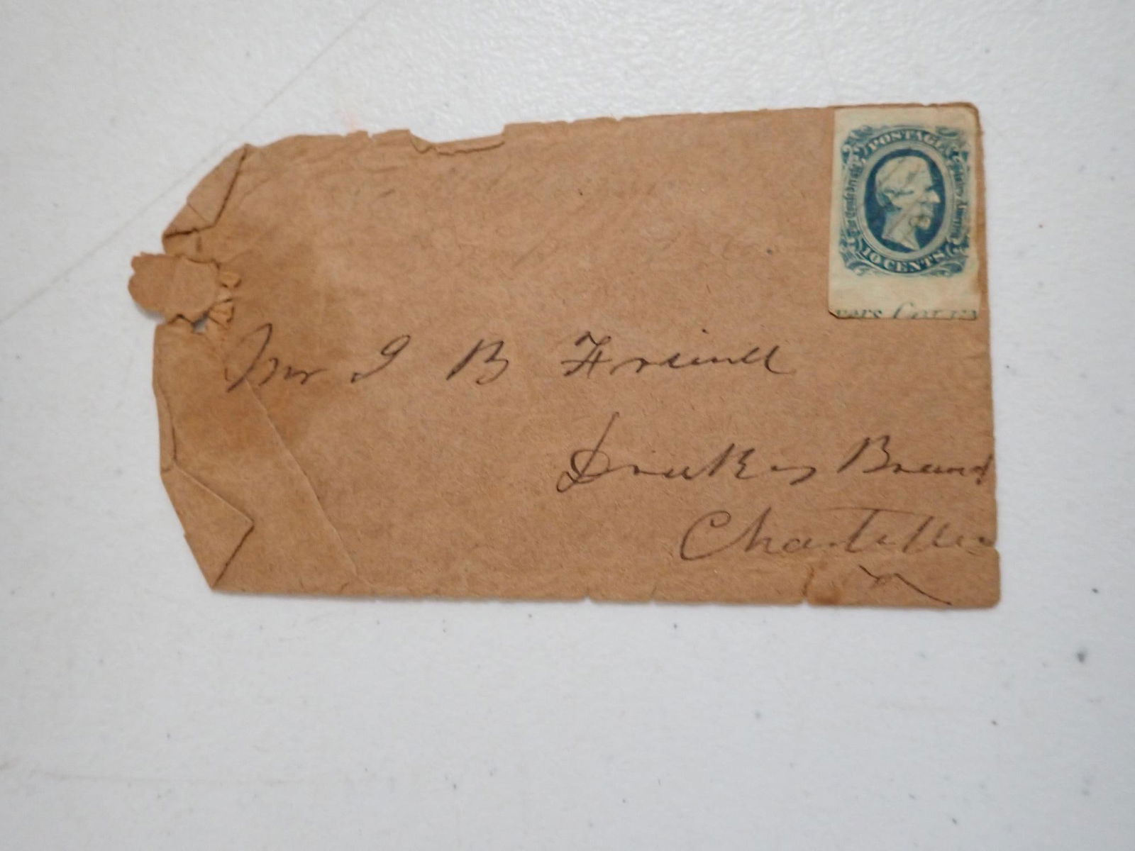 Virginia Confederate postal covers - 4