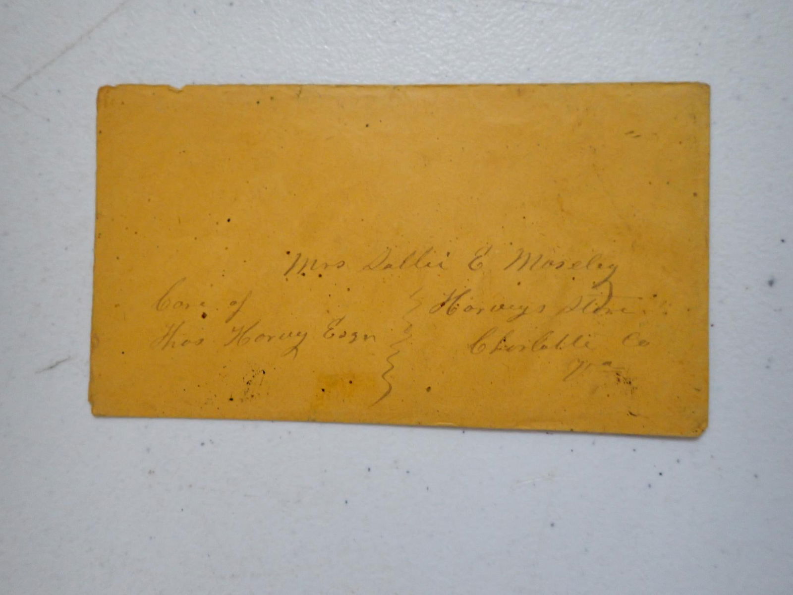 Virginia Confederate postal covers - 6