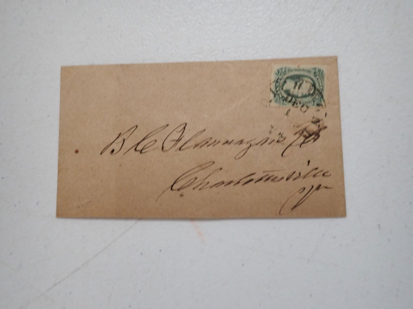 Virginia Confederate postal covers - 11