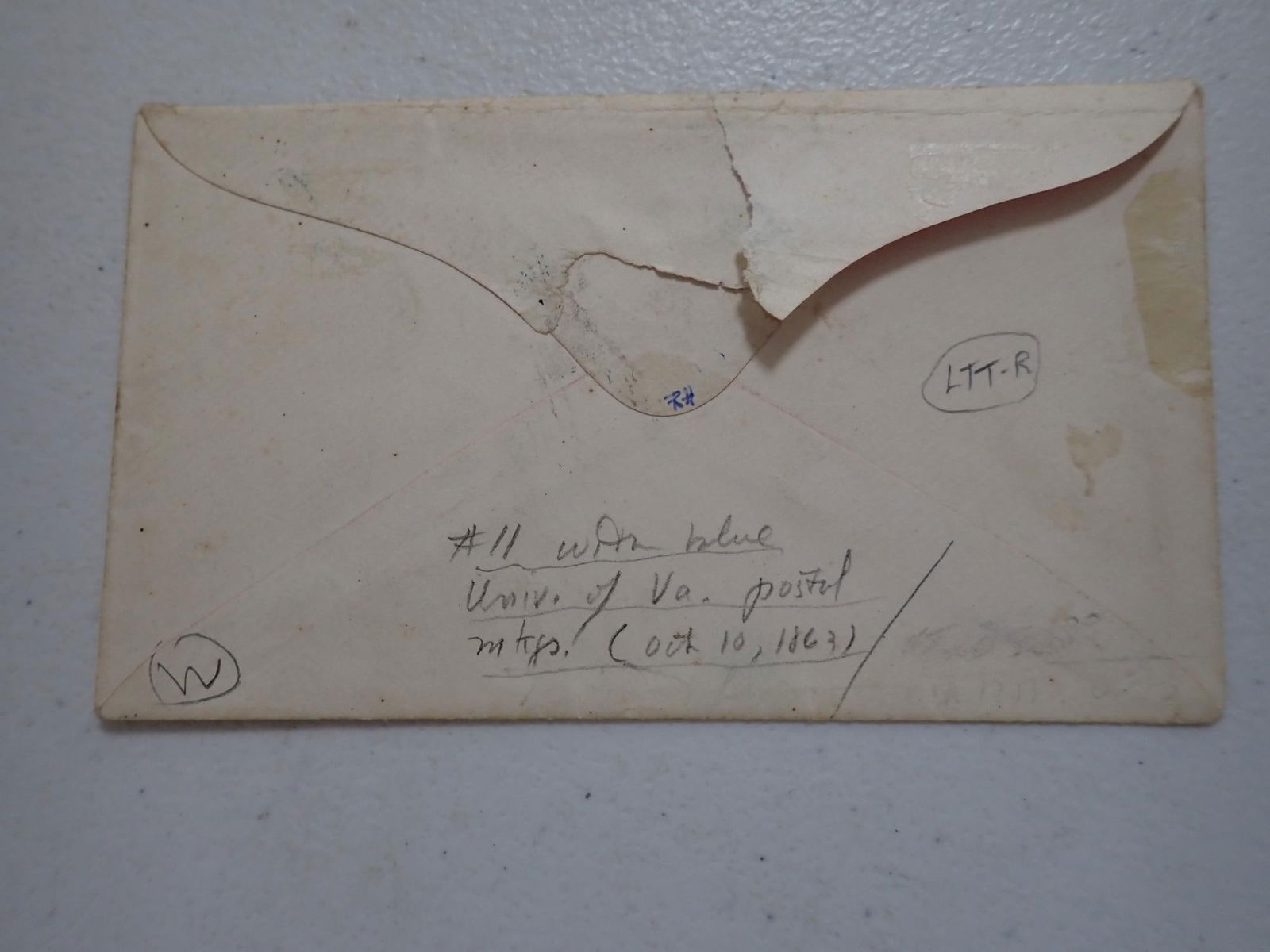 Virginia Confederate postal covers - 3