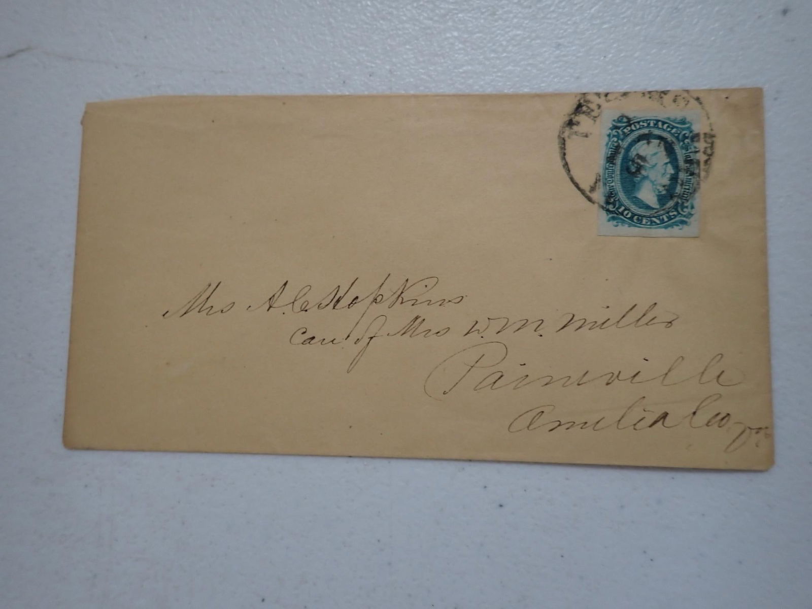Virginia Confederate postal covers - 4