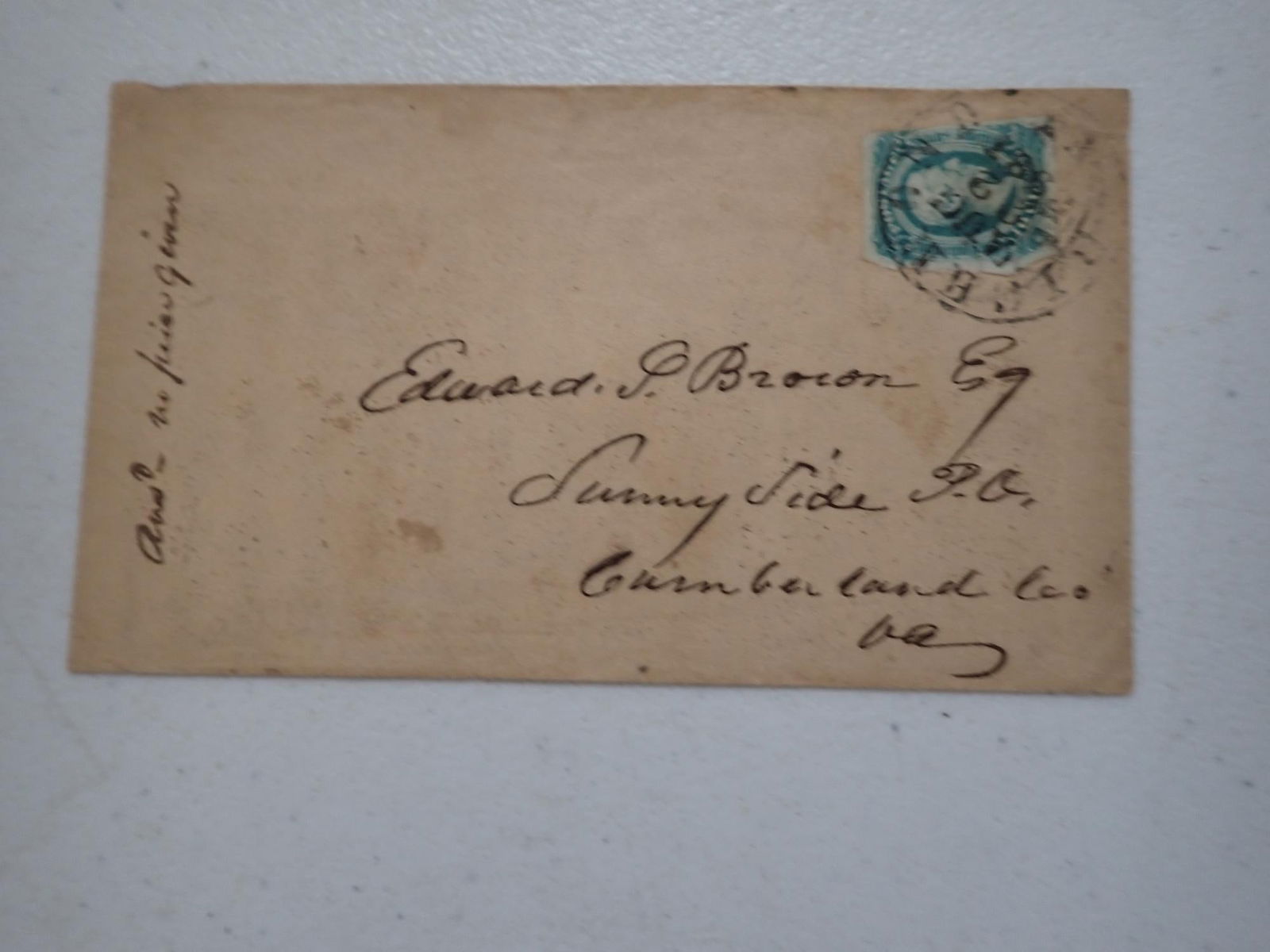 Virginia Confederate postal covers - 6