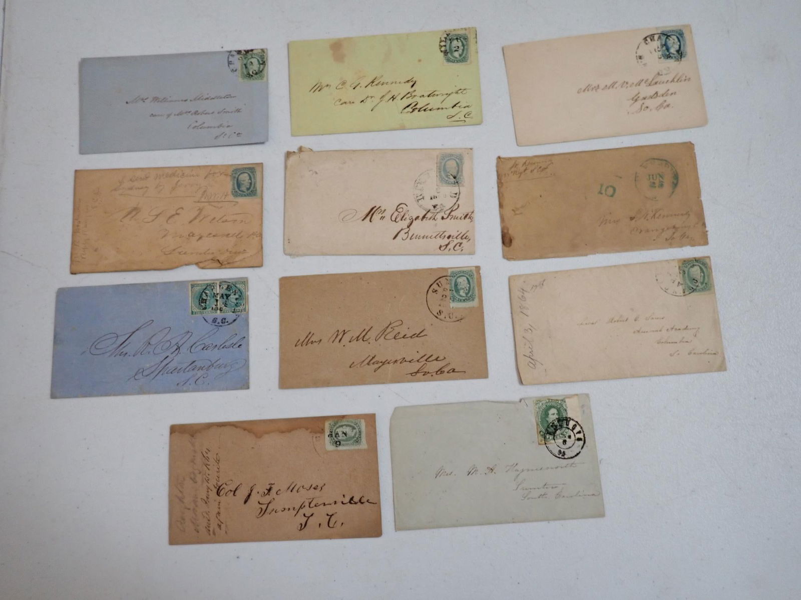 South Carolina Confederate postal covers (1 of 13)