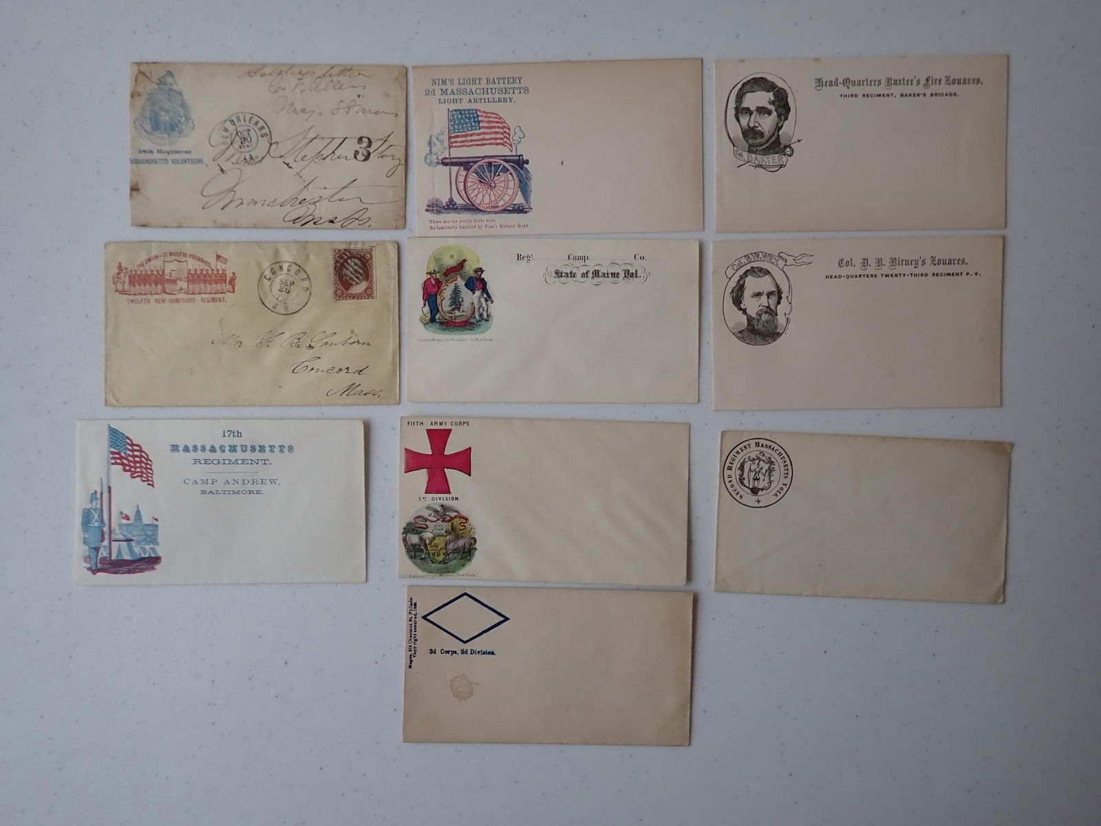 Civil War Postal Covers (1 of 12)