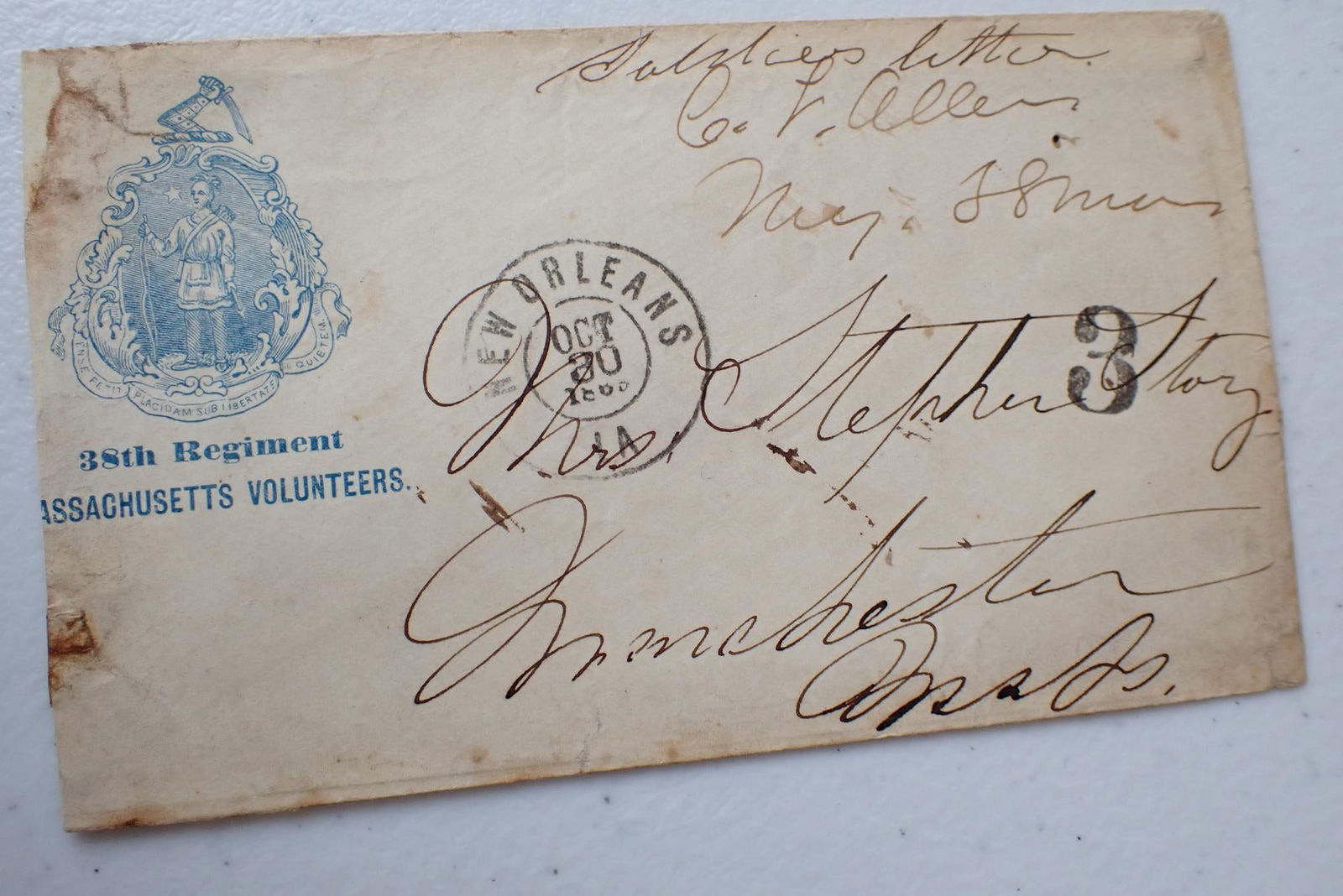 Civil War Postal Covers - 2