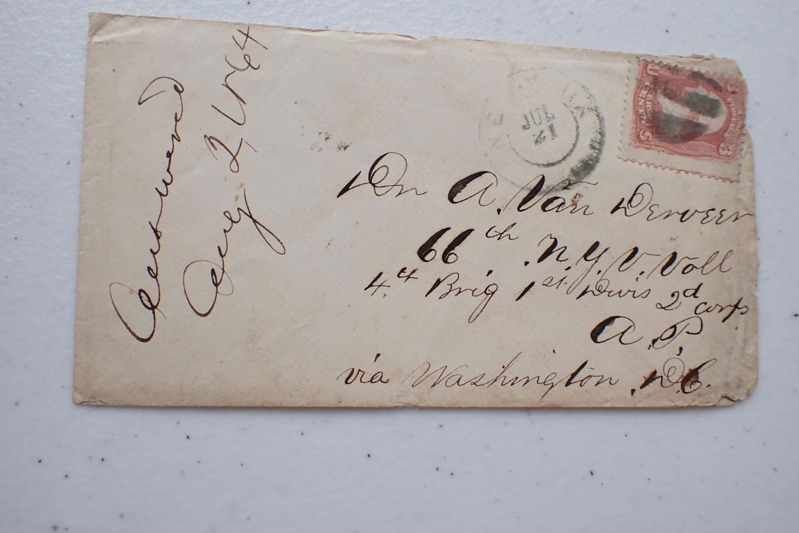 Civil War Postal Covers - 12