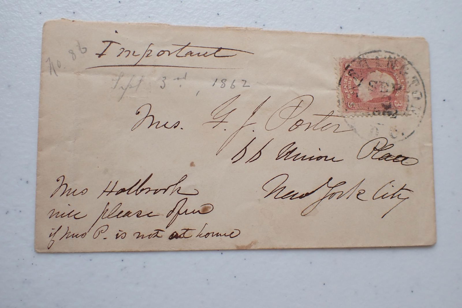 Civil War Postal Covers - 14