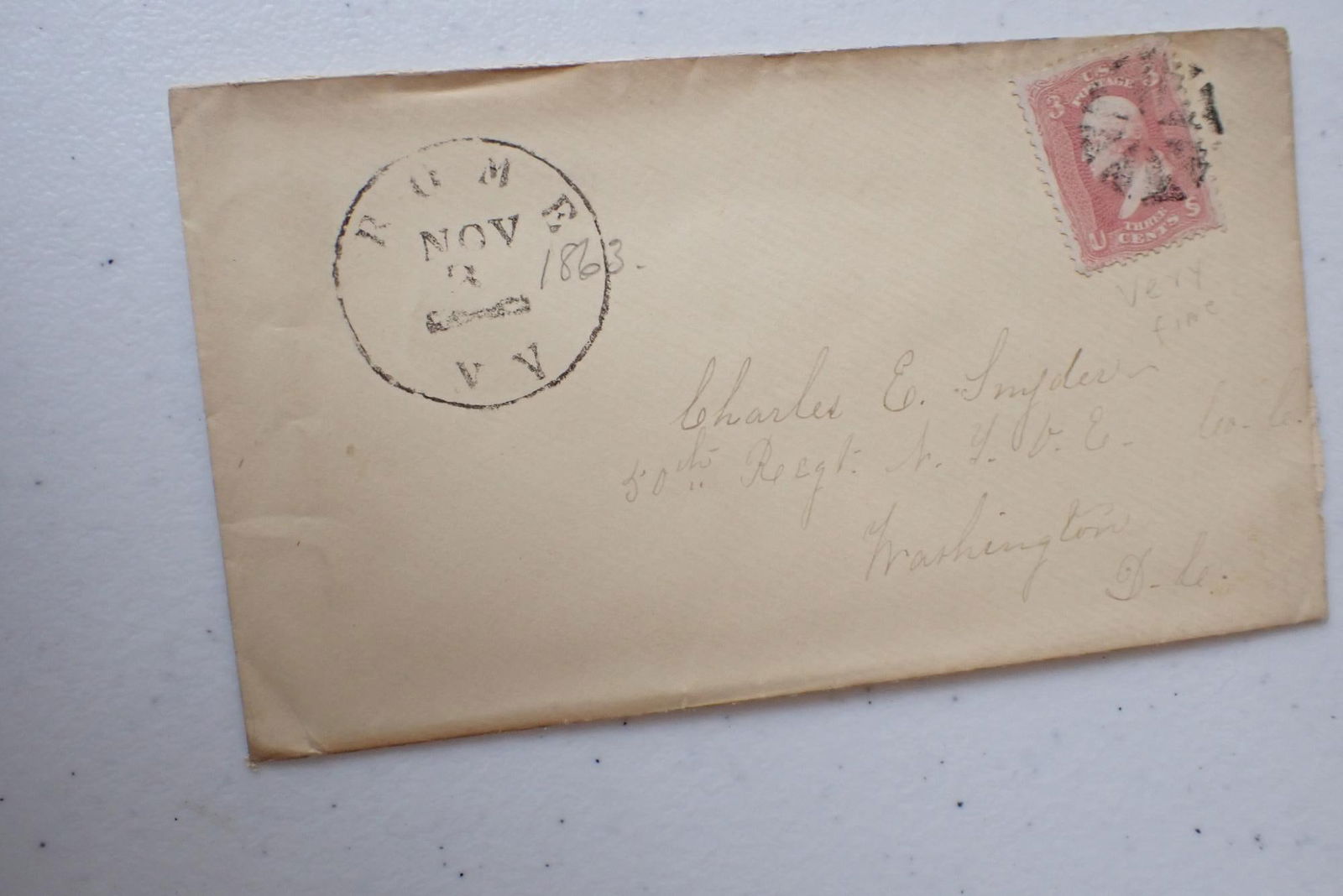 Civil War Postal Covers - 6