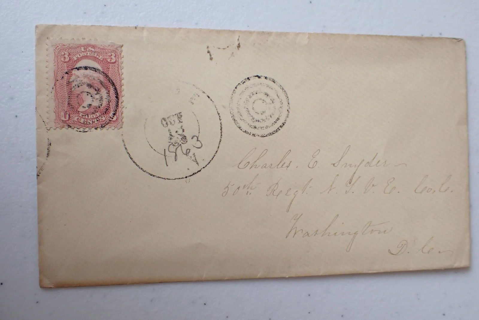 Civil War Postal Covers - 7