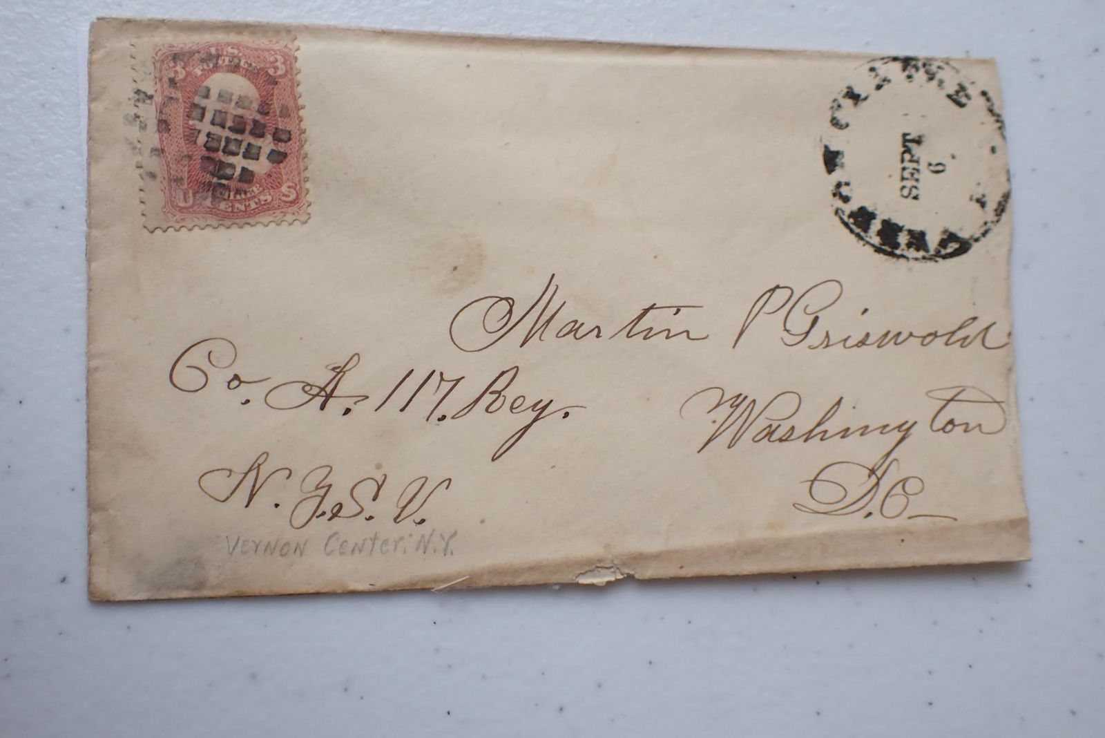 Civil War Postal Covers - 10