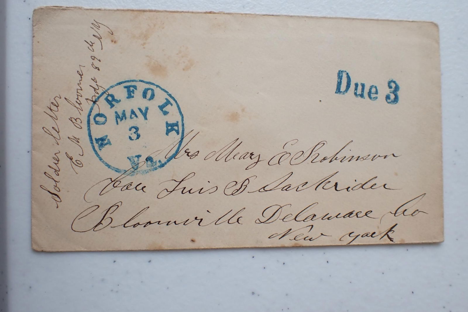 Civil War Postal Covers - 5