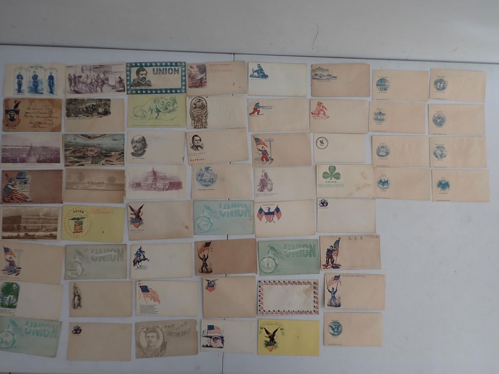 Patriotic Postal Covers, Generals, Anti-Confederate (1 of 16)