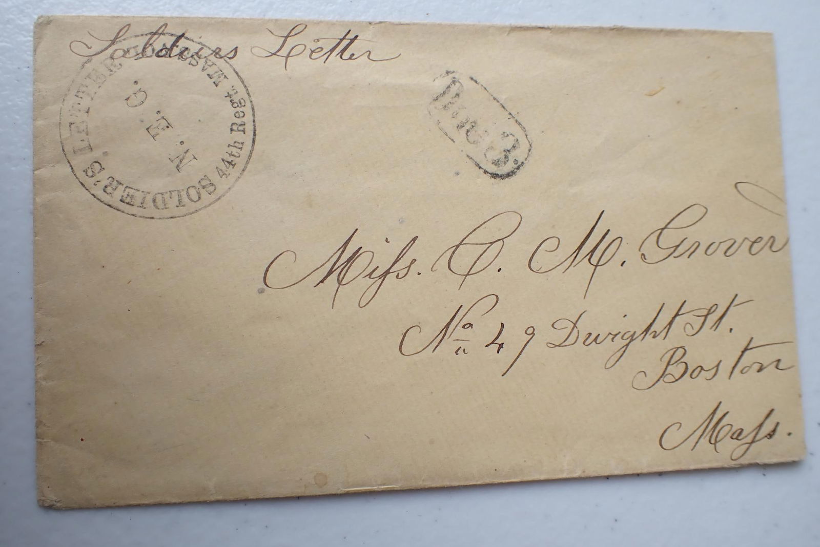 Mass. Postal Covers - 10