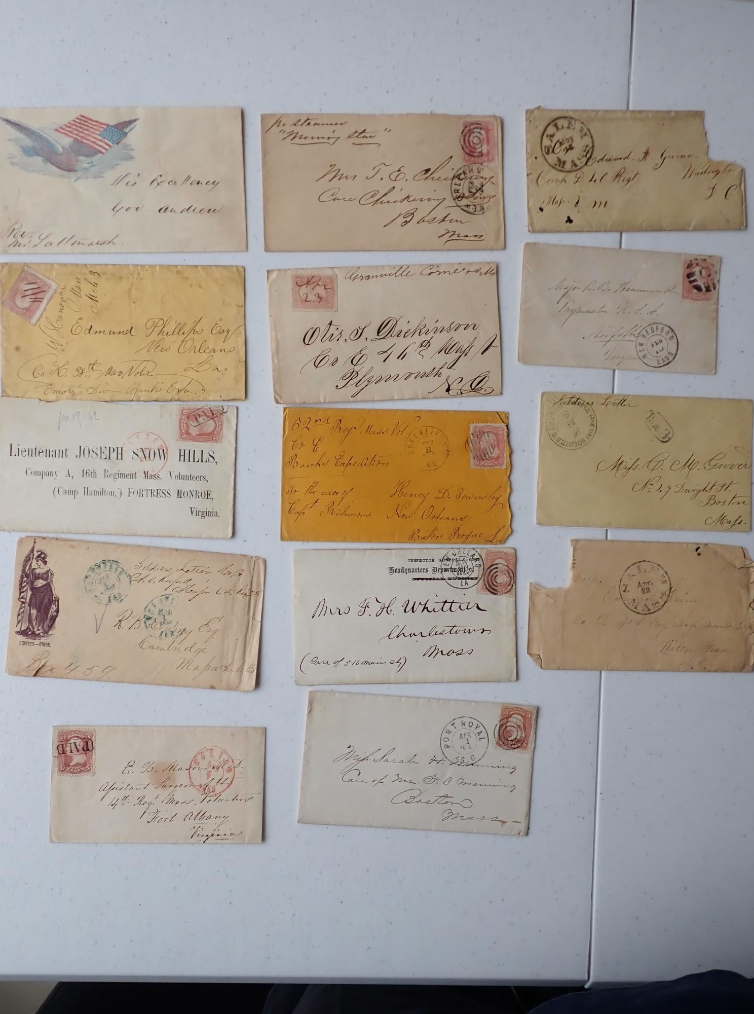 Mass. Postal Covers (1 of 14)