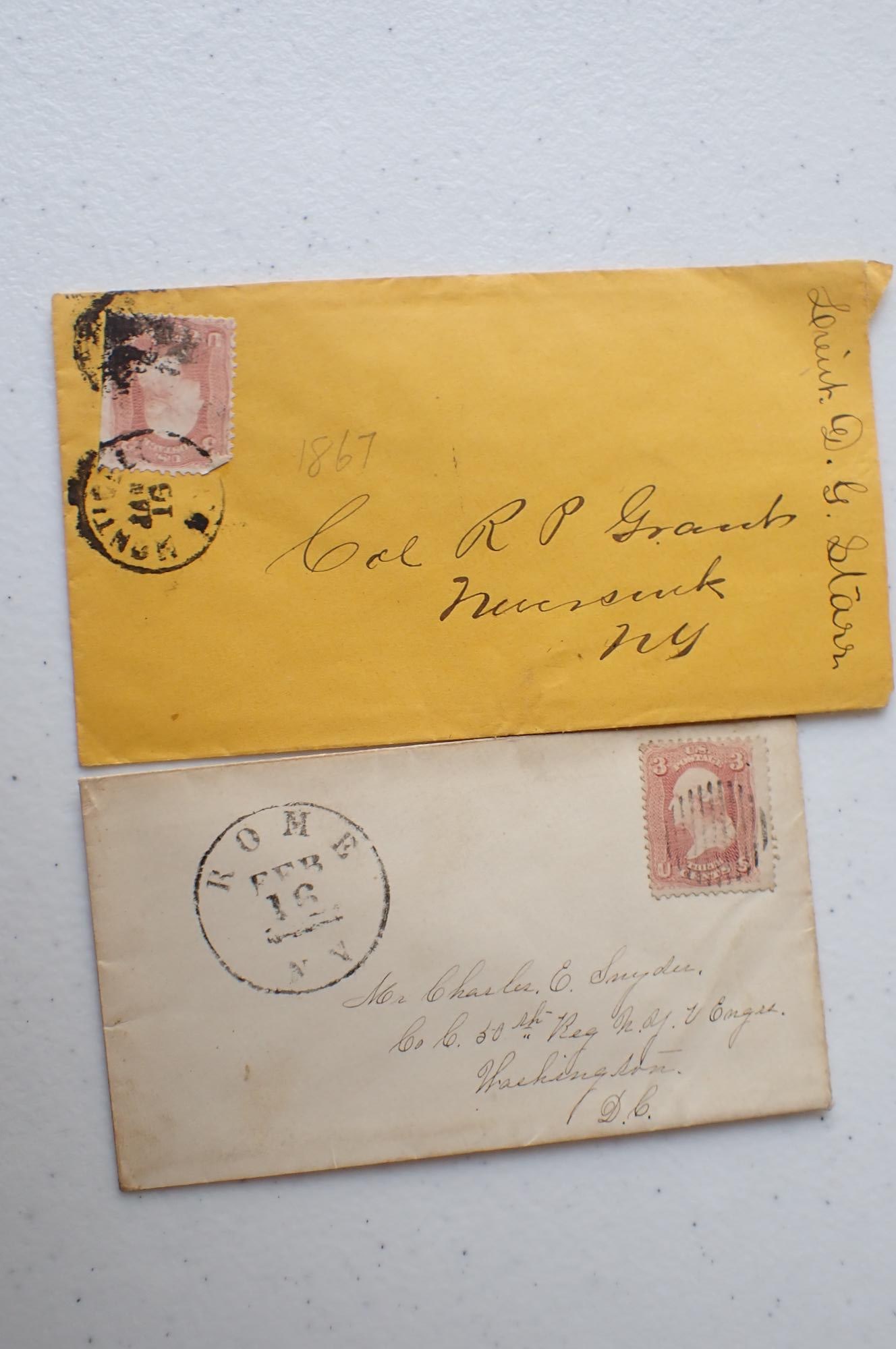 New York Postal Covers - 18