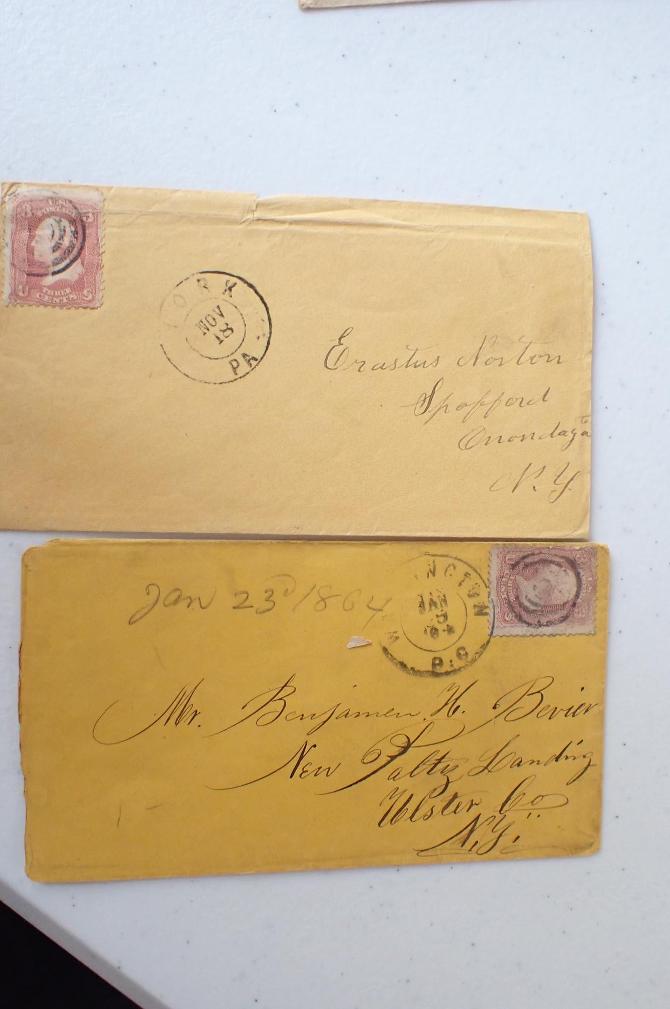 New York Postal Covers - 20