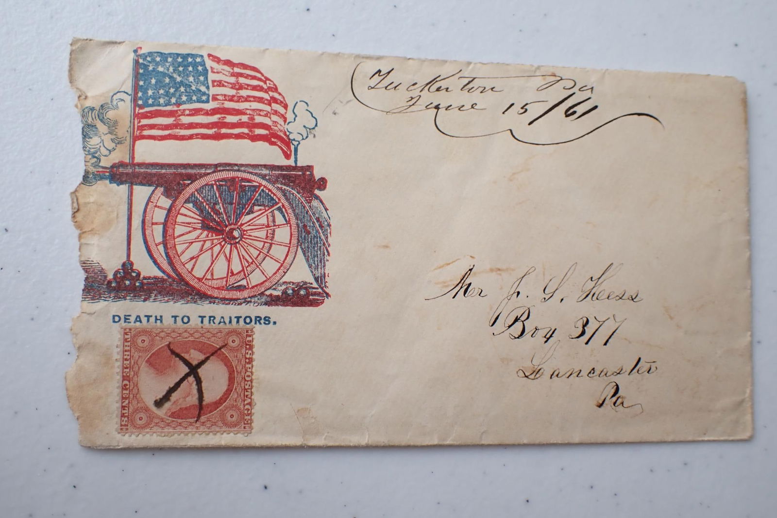 Northeast Central Postal Covers - 5