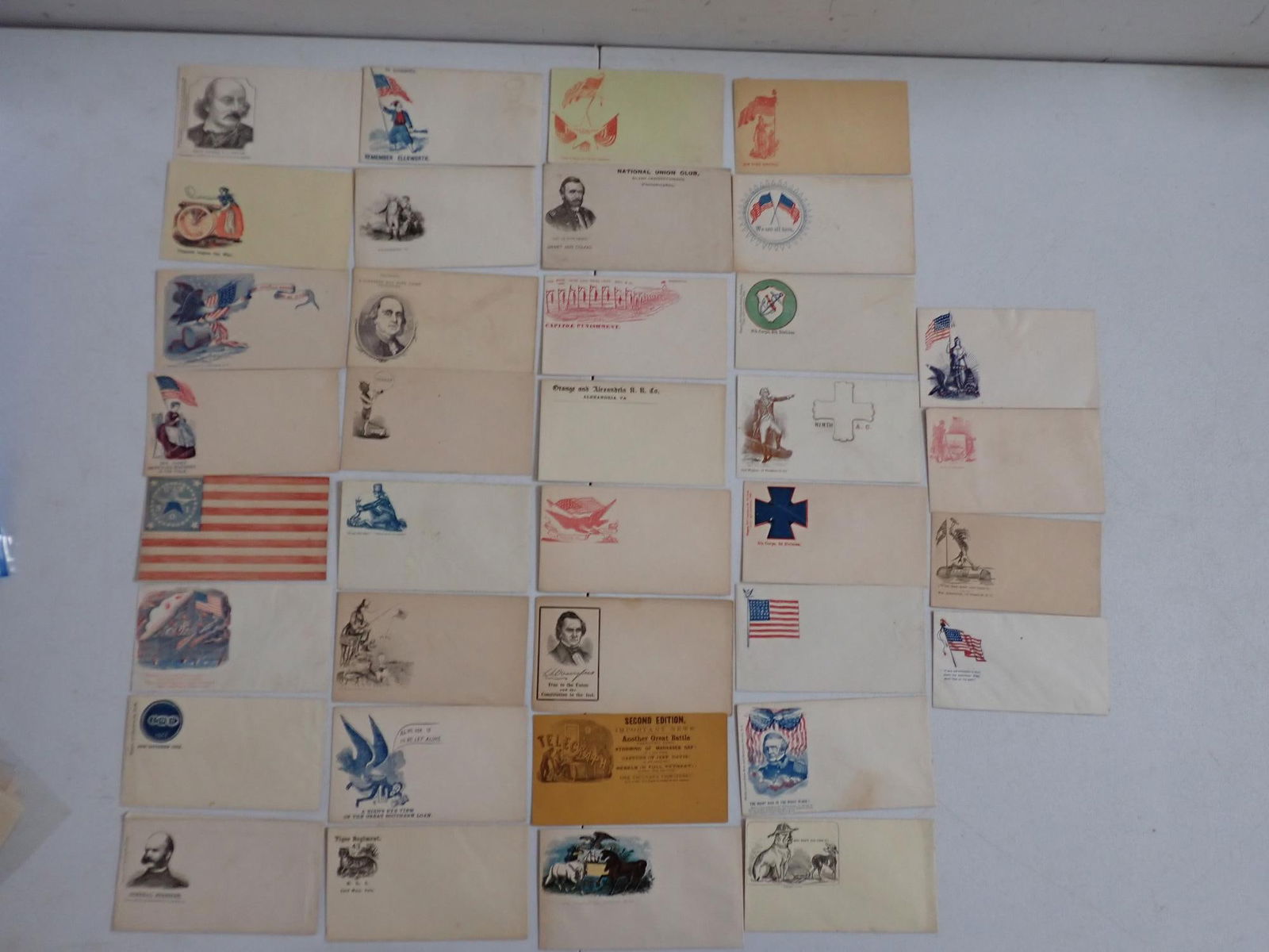 Patriotic and Anti-Confederate Postal Covers: Patriotic and Anti-Confederate Postal Covers